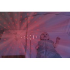 Wally du projecteur étoile de la baleine avec des sons apaisants