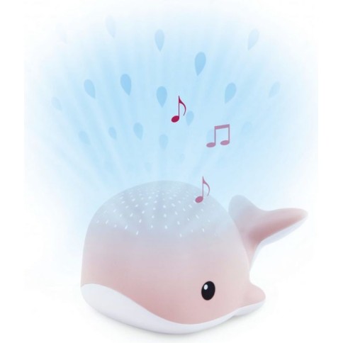 Wally du projecteur étoile de la baleine avec des sons apaisants