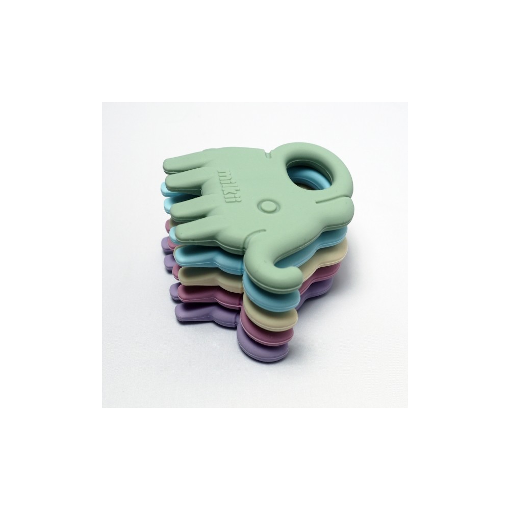 Éléphant Silicone Beissing, jaune maigre