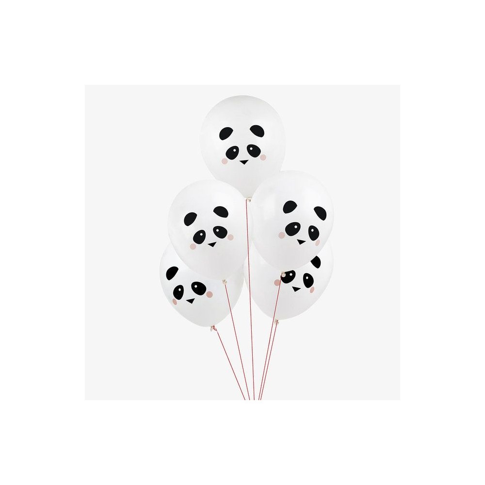 My Little Day Luftballone aus Latex, 5 Stk. - Panda