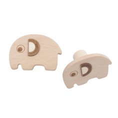 sebra Wandhaken, 2er Set, Fanto der Elefant
