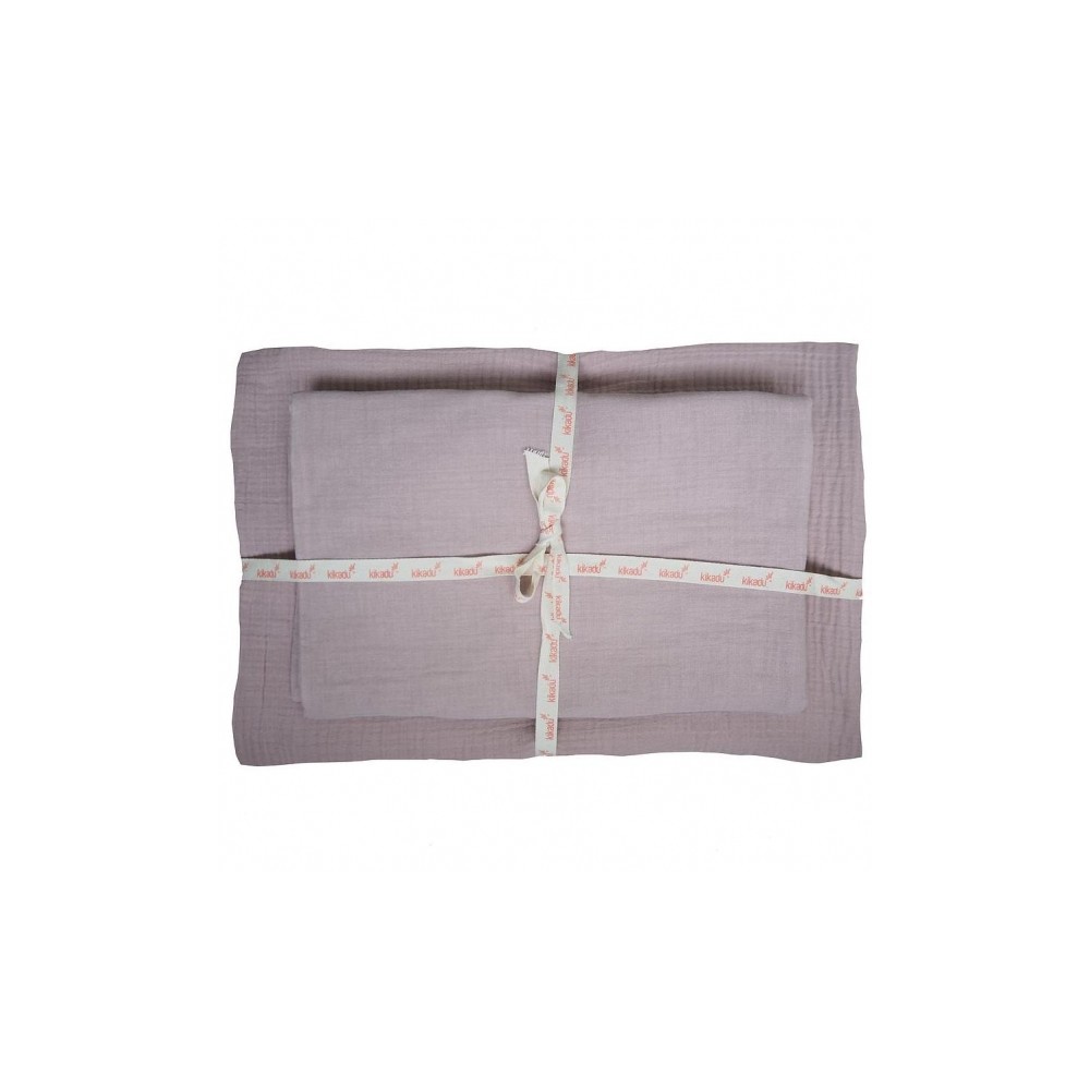 Bettwäsche aus Musselin Baumwolle, Junior, pale rose