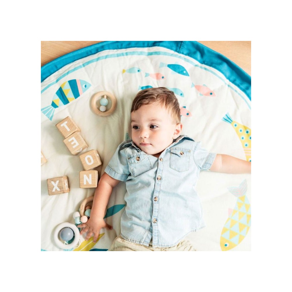 Moulin Roty Spielzeugtasche & Krabbeldecke 3-in-1, Olga