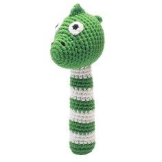 natureZoo Rustle Tige Crocheté, Vert Dino