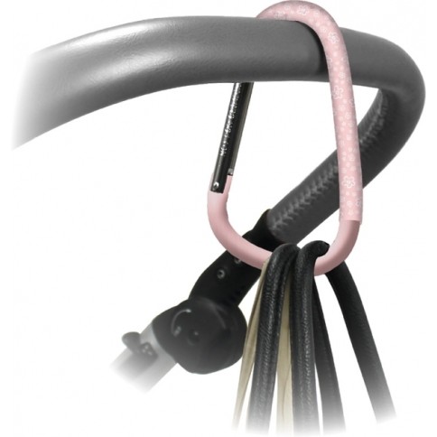 Kinderwagenhaken, Floral Pink