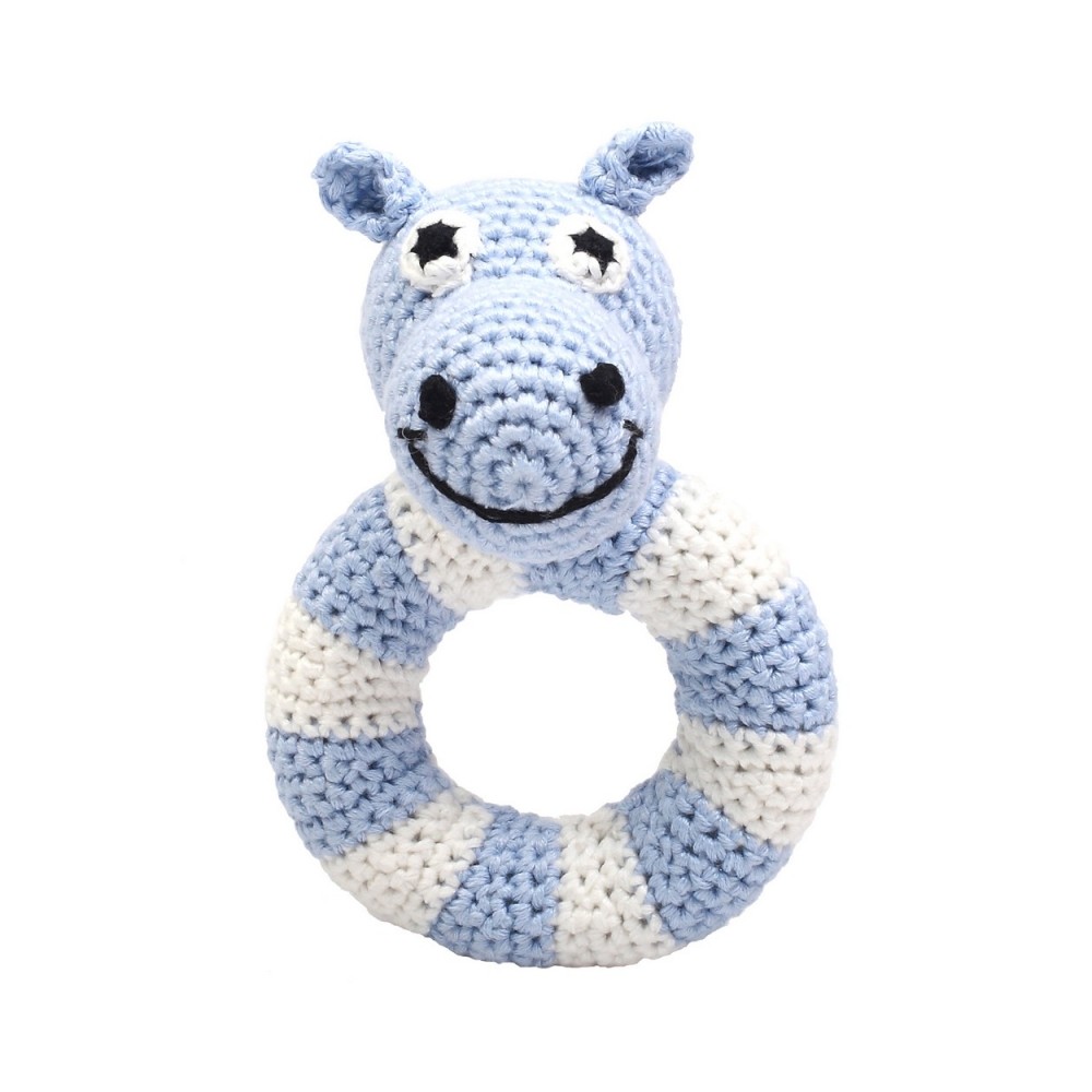 natureZoo CrochetringRassel, chameau bleu clair