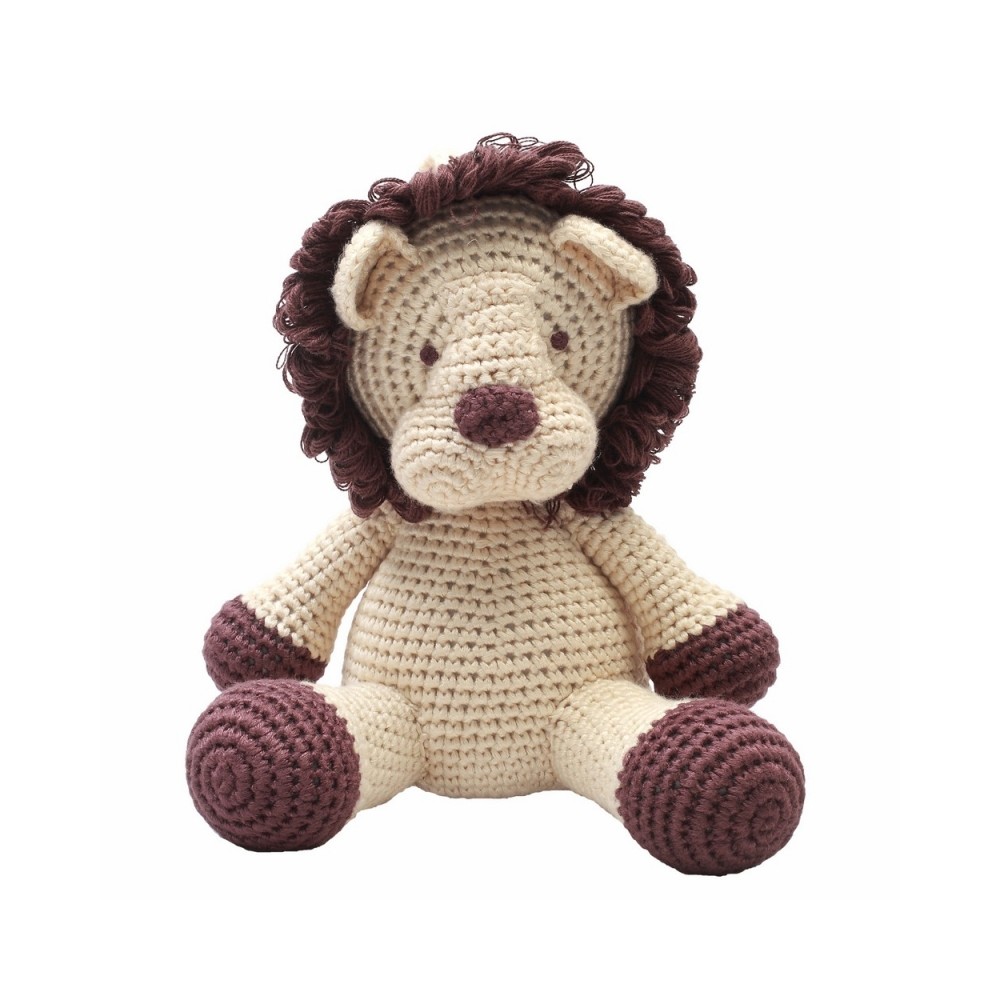 Häkel-Teddybär, Löwe