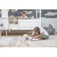 Teppich Atlas Natural, Vintage Blue