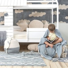 Teppich Oasis Natural Vintage Blue