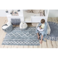 Teppich Oasis Natural Vintage Blue