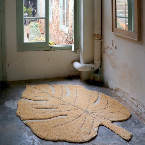 Teppich Monstera Honey