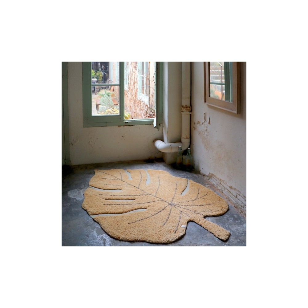 Teppich Monstera Honey