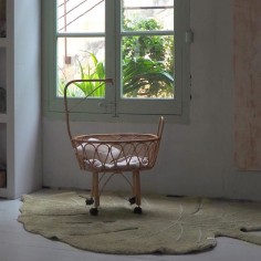 Teppich Monstera Olive