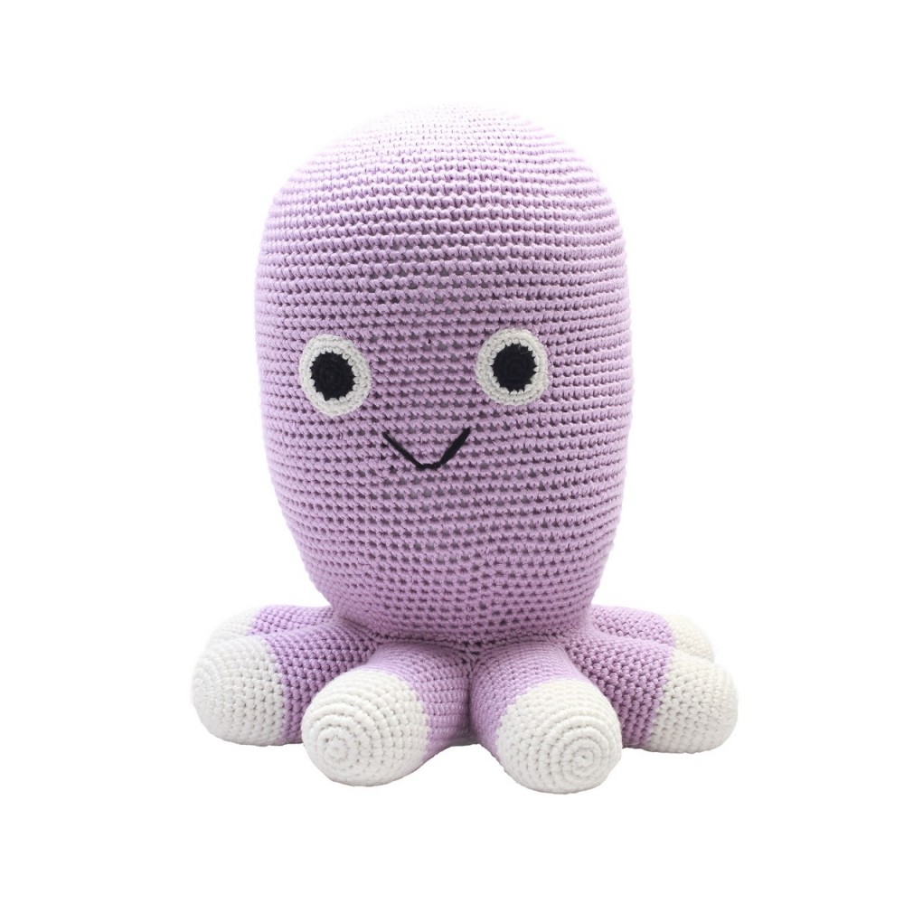 natureZOO XL Teddybär, Helllila Oktopus