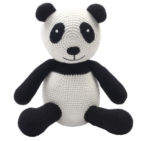 natureZOO XL Teddybär, Schwarzer Panda