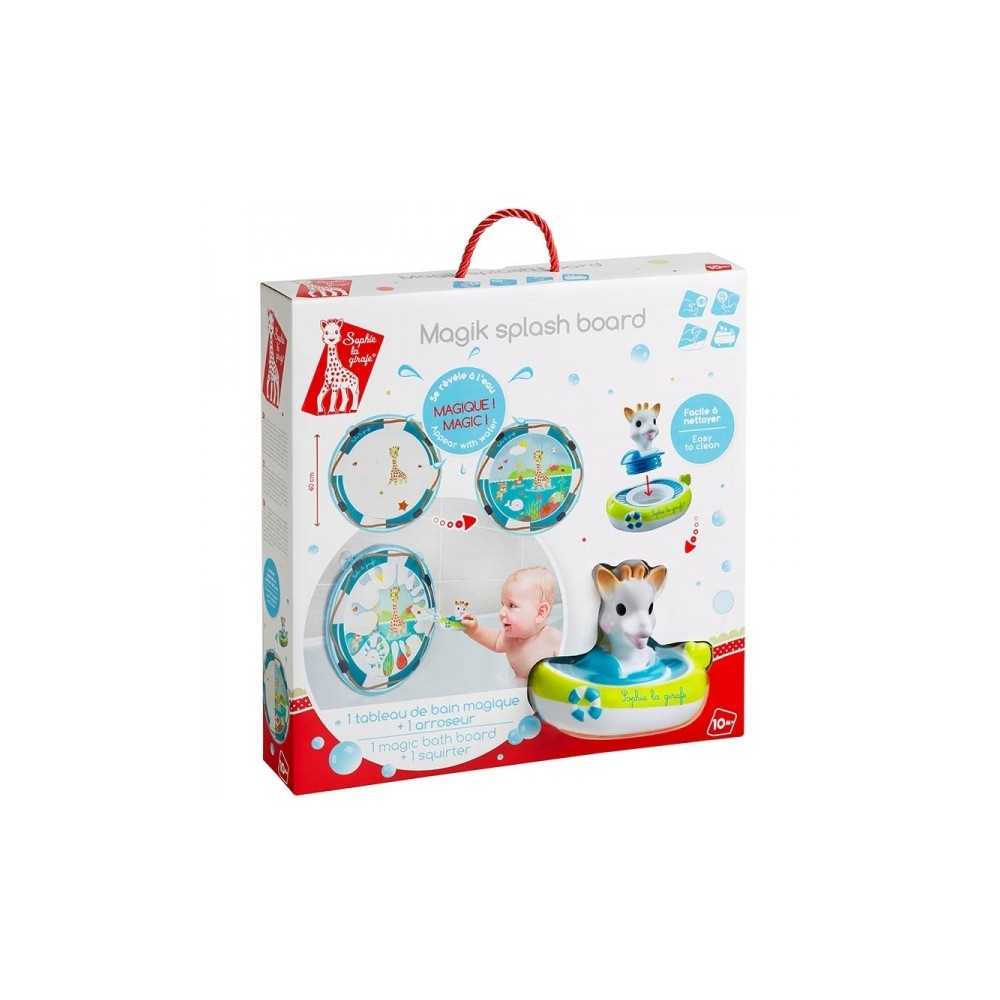 Sophie la girafe Magisches Spritzbild