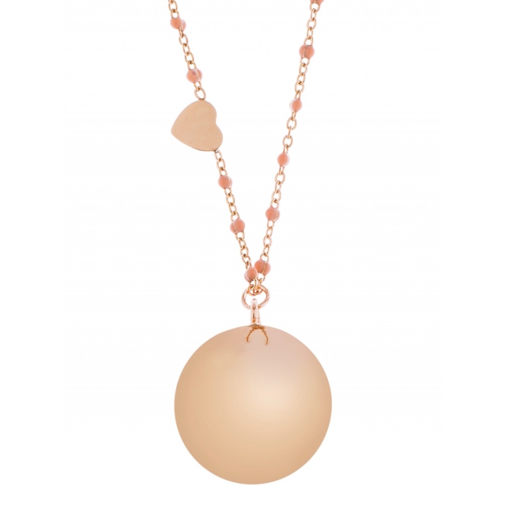 Bola-Kugel Fine Collection Schwangerschaftskette, rosa/ rosa