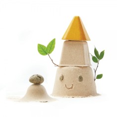 Formen für Sandburgen