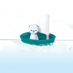 Badespielzeug Segelboot Pinguin