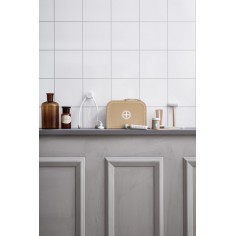Arztkoffer mit Holz Instrumenten