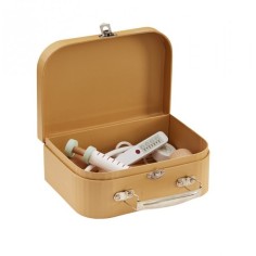 Arztkoffer mit Holz Instrumenten
