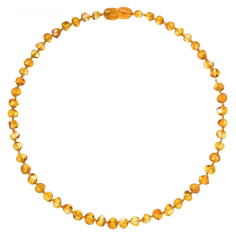 Bernsteinkette, Baroque Honig Gelb