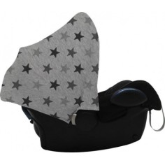 Hoody mit UV-Schutz, Grey Stars