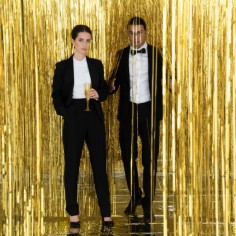 My Little Day Party Mylar Vorhang, gold