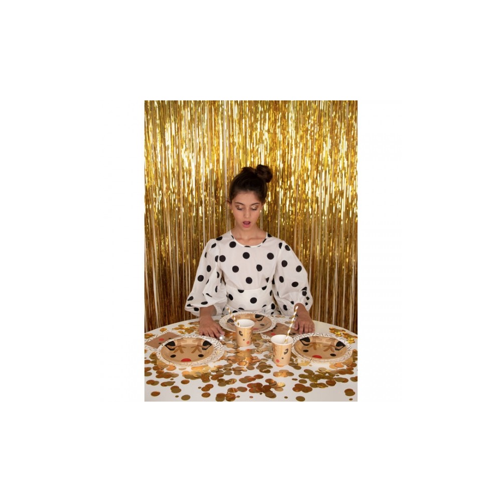 My Little Day Party Mylar Vorhang, gold