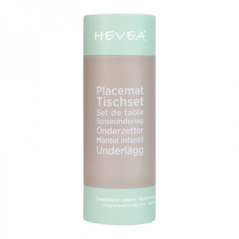 Tischauflage aus Naturkautschuk, mint