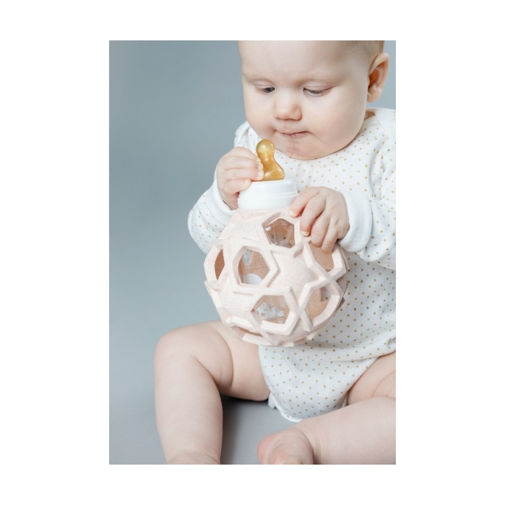 Shoppenfläschchen aus Glas (120 ml), Starball upcycled rose