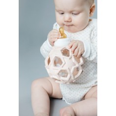 Shoppenfläschchen aus Glas (120 ml), Starball upcycled rose