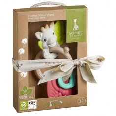 So'Pure Natur chew rattle Sophie la girafe