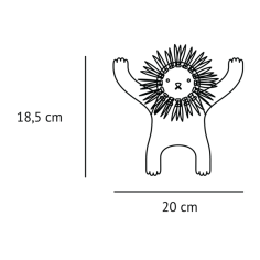 Tresxics Wandhaken Löwe