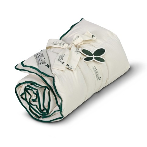 Duvet Steppdecke aus Kapok