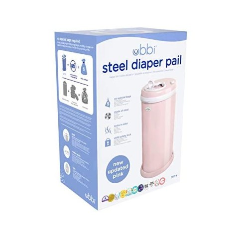 Windeleimer aus Stahl, Cloudy Blue