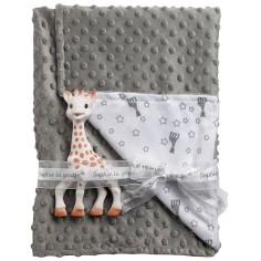Sophie la girafe Geschenkeset mit Kuscheldecke