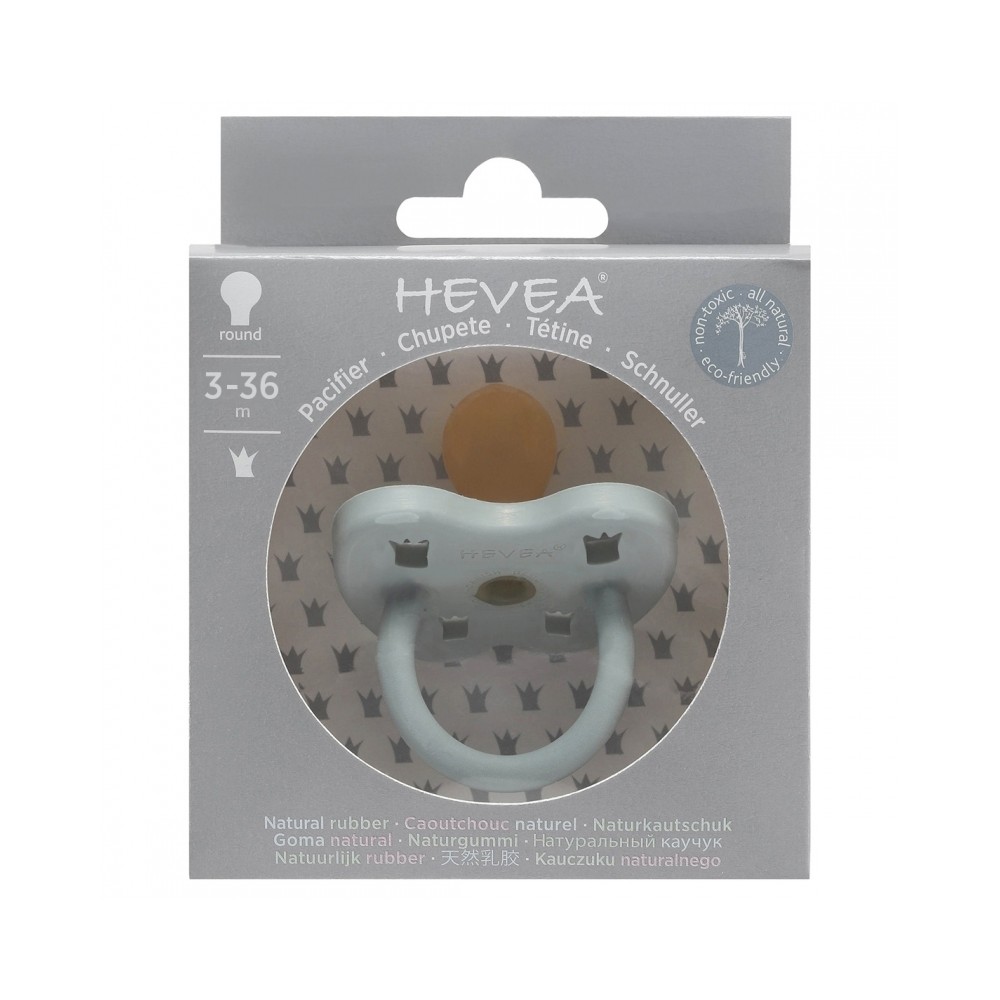 Naturkautschuk Schnuller Gorgeous Grey, rund