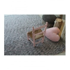 Lorena Canals Oreiller, rose coeur