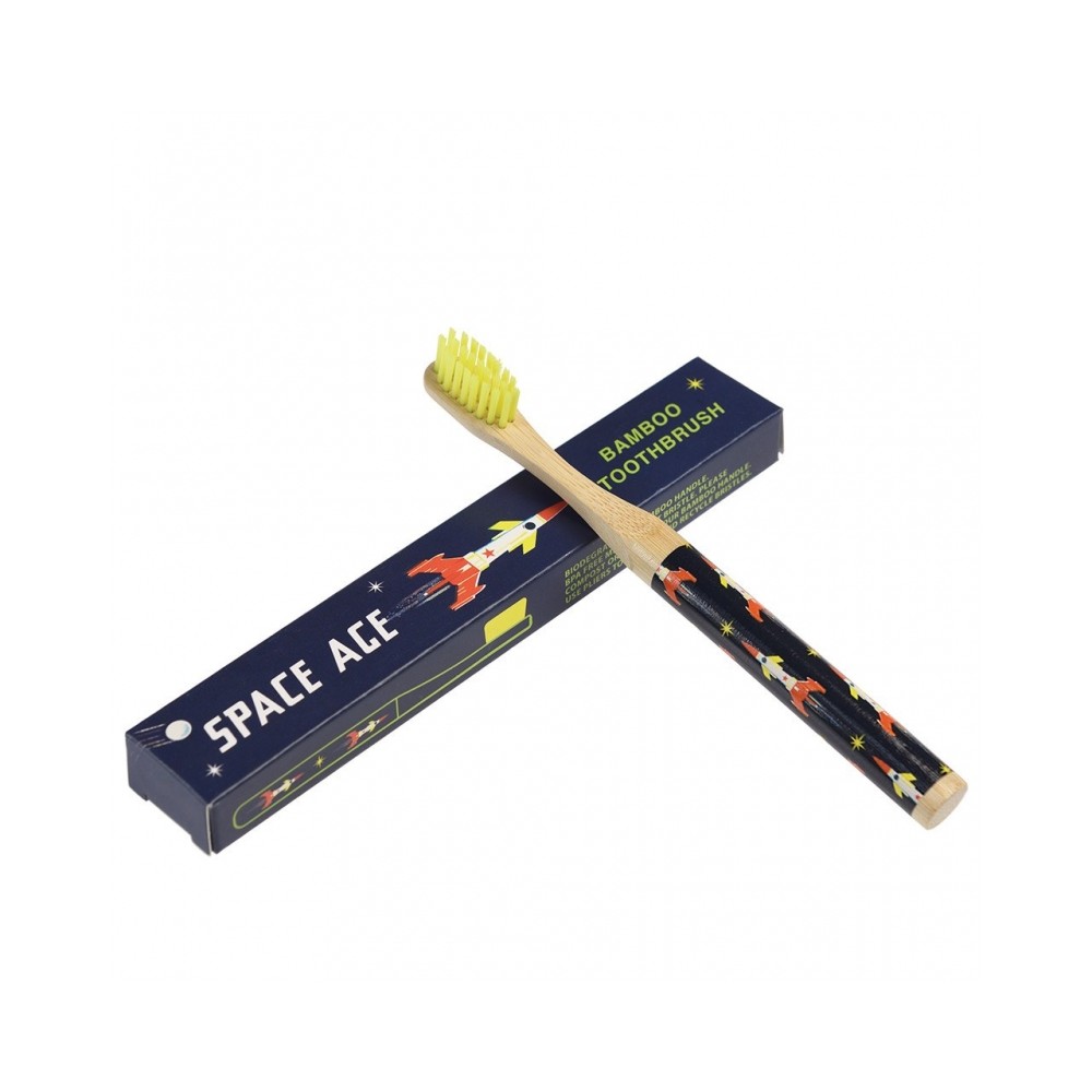 Bambuszahnbürste für Kinder, Space Age