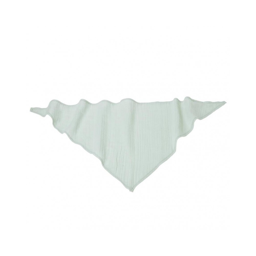 Musselin Dreieckstuch Bib, Mint