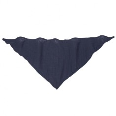 Musselin Dreieckstuch Bib, Blau