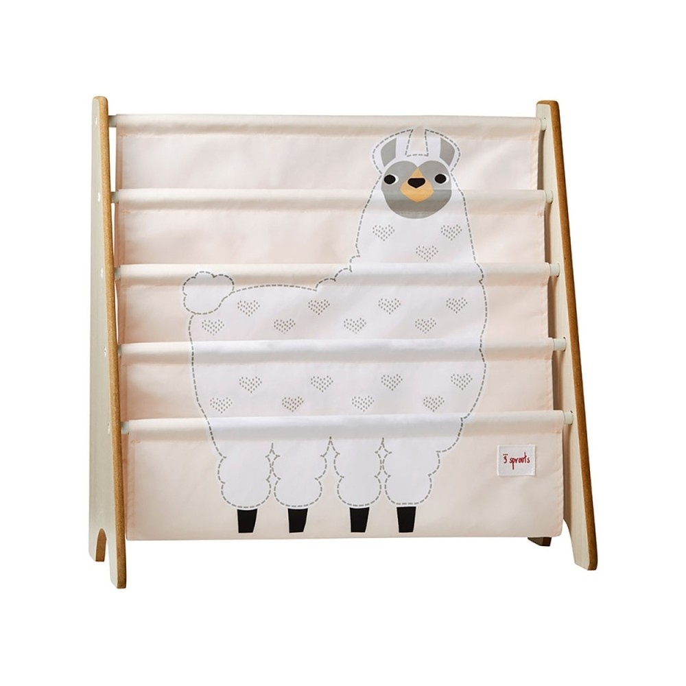 Bücherregal, Lama