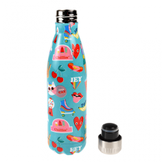 Rex London Edelstahl Thermosflasche, Top Banana