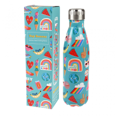 Rex London Edelstahl Thermosflasche, Top Banana
