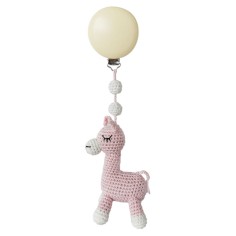 Kinderwagen-Spielzeug, Baby Pink Llama