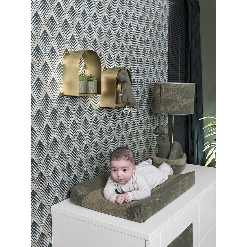 Baby's Only Aufbewahrungskorb Marble, Cool Grey Lila