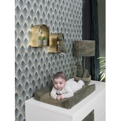 Baby's Only Aufbewahrungskorb Marble, Cool Grey Lila