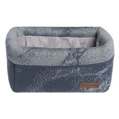 Baby's Only Aufbewahrungskorb Marble, Granit Grau