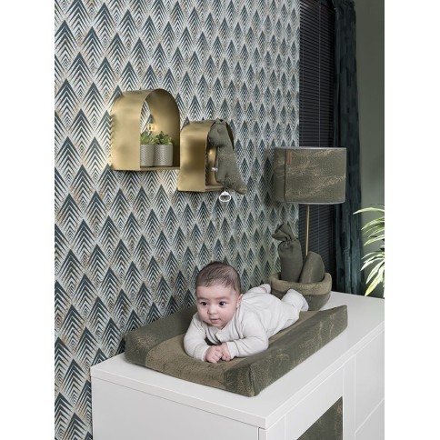 Baby's Only Aufbewahrungskorb Marble, Grau Silbergrau